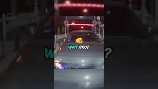 Reckless Driver Tries To Sneak Through A Toll Both 😨 [upl. by Ddene]