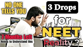 3rd Drop Reality  7 Months Left For NEET25  Dont Do This Again 😤  NEET Mentorship [upl. by Zeus552]