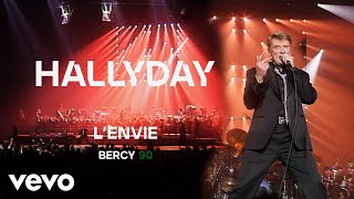 Johnny Hallyday  Lenvie Live Officiel Bercy 90 [upl. by Drawe]