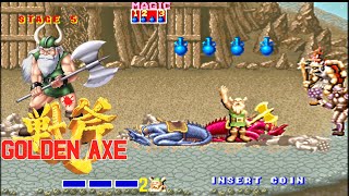 Golden Axe  Gilius Thunderhead Arcade1989 [upl. by Biegel]