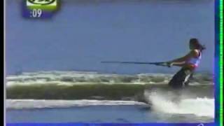 Shannon Best  1996 WWA Wakeboard World Championships [upl. by Aicarg184]