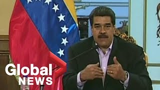 Venezuelan President Nicolas Maduro addresses the nation [upl. by Gabriela829]