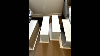 Ikea Brimnes Dresser Drawer Assembly [upl. by Imelida182]