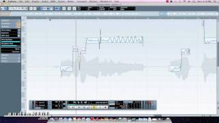 Steinberg Cubase 5 Tutorial Pt 1 Pitch Correction Tools [upl. by Edmon]