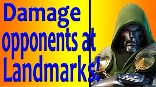 Damage opponents in Landmarks  Fortnite [upl. by Ennaxor253]