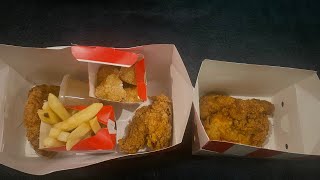 KFC Mash Up Deal comes with Mashies Fried Chicken 2 wings reg chips and gravy 2 pieces chicken kfc [upl. by Campos]