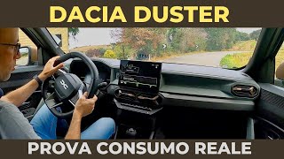 DACIA DUSTER  prova consumo reale [upl. by Lseil]