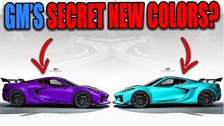 GMs SECRET New EXOTIC 2025 C8 COLOR just DISCOVERED [upl. by Airetak410]