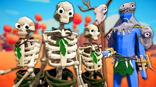 Necromancers And The Forgotten Tribal Faction  Totally Accurate Battle Simulator TABS [upl. by Weylin848]