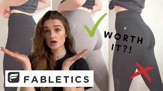 FABLETICS LEGGINGS HAUL amp REVIEW  VERY HONEST [upl. by Demmer143]