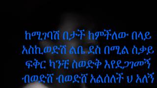 Teddy Afro  Des Yemil Sekay  AmharicLyrics [upl. by Clement22]