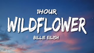 Billie Eilish  WILDFLOWER Lyrics 1HOUR [upl. by Negem41]