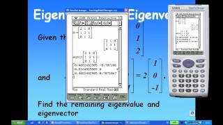 Eigenvector of a matrix example2mp4 [upl. by Crespo]