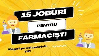 Sunt FARMACIST Ce pot să lucrez🤔🤔🤔 [upl. by Peedus]