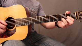 Guitar Chords Up the Neck G C Em D Ep 10 GuitarWOD [upl. by Barnebas]