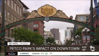 Petco Park celebrates 20 years of reinvigorating downtown [upl. by Coplin123]