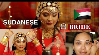 SUDANESE BRIDAL TRANSFORMATION  BRIDES AROUND THE WORLD [upl. by Neiht891]