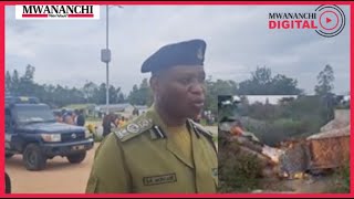 AJALI nyingine yatokea GARI lilipoteza uelekezo na kutumbukia MTONI [upl. by Wachter74]