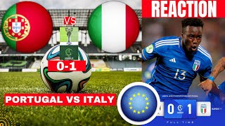 Portugal vs Italy U19 01 Live Stream Euro Final YouTube Sports TV Football Match Score Highlights [upl. by Neetsuj]