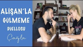 Çağla  Alişan ile Gülmeme Düellosu  Konuklarım [upl. by Lledra711]