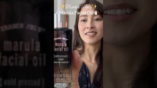 Trader Joe’s Marula Facial Oil traderjoes traderjoeshaul traderjoesfinds skincare skincaretips [upl. by Ardnayek976]