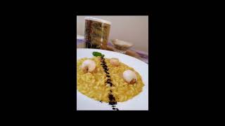 Risotto alla zucca seppie e caffè Costadoro [upl. by Enerod]