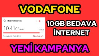 ✅VODAFONE BEDAVA 10GB İNTERNET KAZANMAK VODAFONE BEDAVA İNTERNET KAZANMAK 20242024✅ [upl. by Ahsotal386]