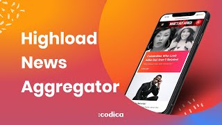 News Website and Content Aggregator by Codica Case Study [upl. by Otrebogad]