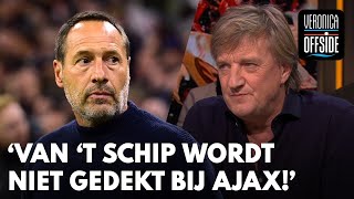 Wim over John van t Schip Hij wordt aan geen enkele kant gedekt bij Ajax  VERONICA OFFSIDE [upl. by Ennaerb]