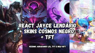 REACT SKIN LENDARIA ARCANE  TFT  WILD RIFT [upl. by Det955]