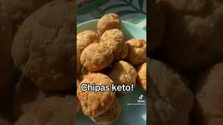 Chipas Keto Están espectaculares sin harinas 😍 riquísimos y saludables 🧀🧀 receta ketofacil [upl. by Sokairyk]