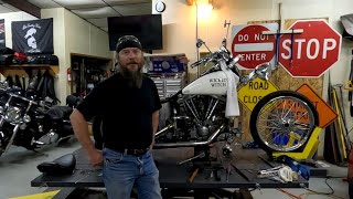 Rebuilding the Front Forks on my old Shovelhead [upl. by Marilla]