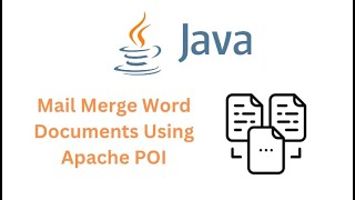 Performing Mail Merge in Word using Java and Apache POI [upl. by An]