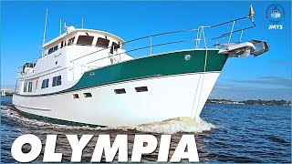 KadeyKrogen 55 Expedition – OLYMPIA – Trawler Tour [upl. by Royall]