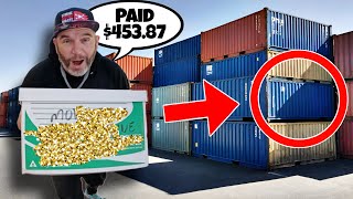 Paid 45387 For Container At Storage Unit Auction Business [upl. by Eenat428]