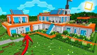 MIS AMIGOS ME ROBAN LA MITAD DE LA CASA EN MINECRAFT TROLL 😱 [upl. by Frymire]