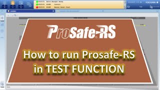 How to run ProsafeRS test function [upl. by Bat774]