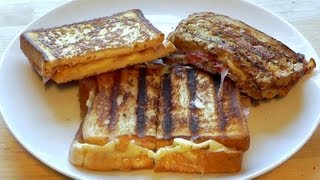 Toastie Cheese Sandwich How to make recipe toasted ham cheese [upl. by Sara]