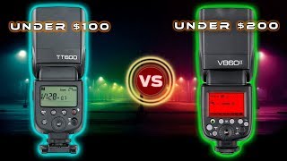 Godox V860II vs Godox TT600 Camera Flash For DSLR amp Mirrorless [upl. by Oemac]