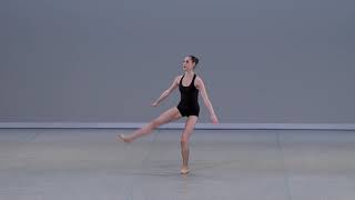 Mackenzie Kirsch 104  Prix de Lausanne 2019 contemporary [upl. by Yregerg]