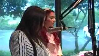 Ariana Grande and Daniella Monets FM 100 Memphis Radio Interview [upl. by Heidy521]