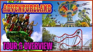 Adventureland  4K  Walkthrough amp Tour  Altoona Iowa No Copyright [upl. by Arakal]