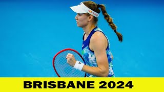 Elena Rybakina vs Aryna Sabalenka Highlights  Brisbane 2024 Final  172024 [upl. by Attemaj]