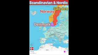 Scandinavian and Nordic countries shortsfeed ytshorts [upl. by Alletnahs]