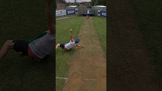 Joel Wojcik Caught amp Bowled Specky  Season 6 shorts cricket backyardcricket [upl. by Adnoral]