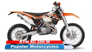 KTM XC 250 W Popular 2024 Motorcycles [upl. by Leuqim832]