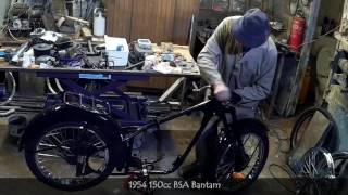 1954 150cc BSA Bantam Motorcycle Restoration An Irishwebtvcom Media Group Production [upl. by Ycnan]