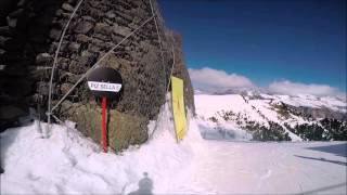 Val Gardena pista nera Piz Sella 5 [upl. by Ahearn]