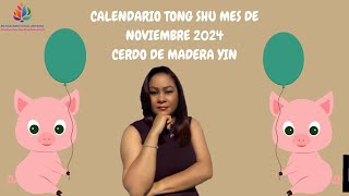 HOROSCOPO CHINO MES DE NOVIEMBRE 2024 estrellasvoladoras fengshui bazi [upl. by Anitnas]