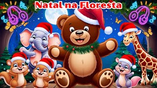 Natal na Floresta  Música de Natal infantil  Animais divertidos [upl. by Jet389]